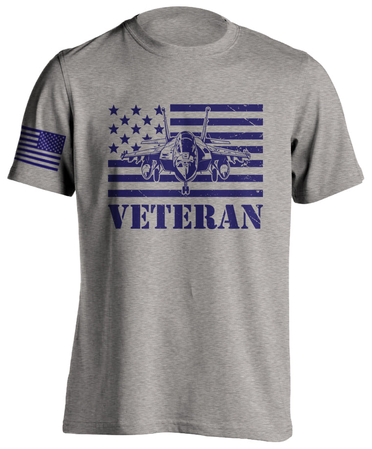 US-Air-Force-Veteran-T-Shirt-Gray