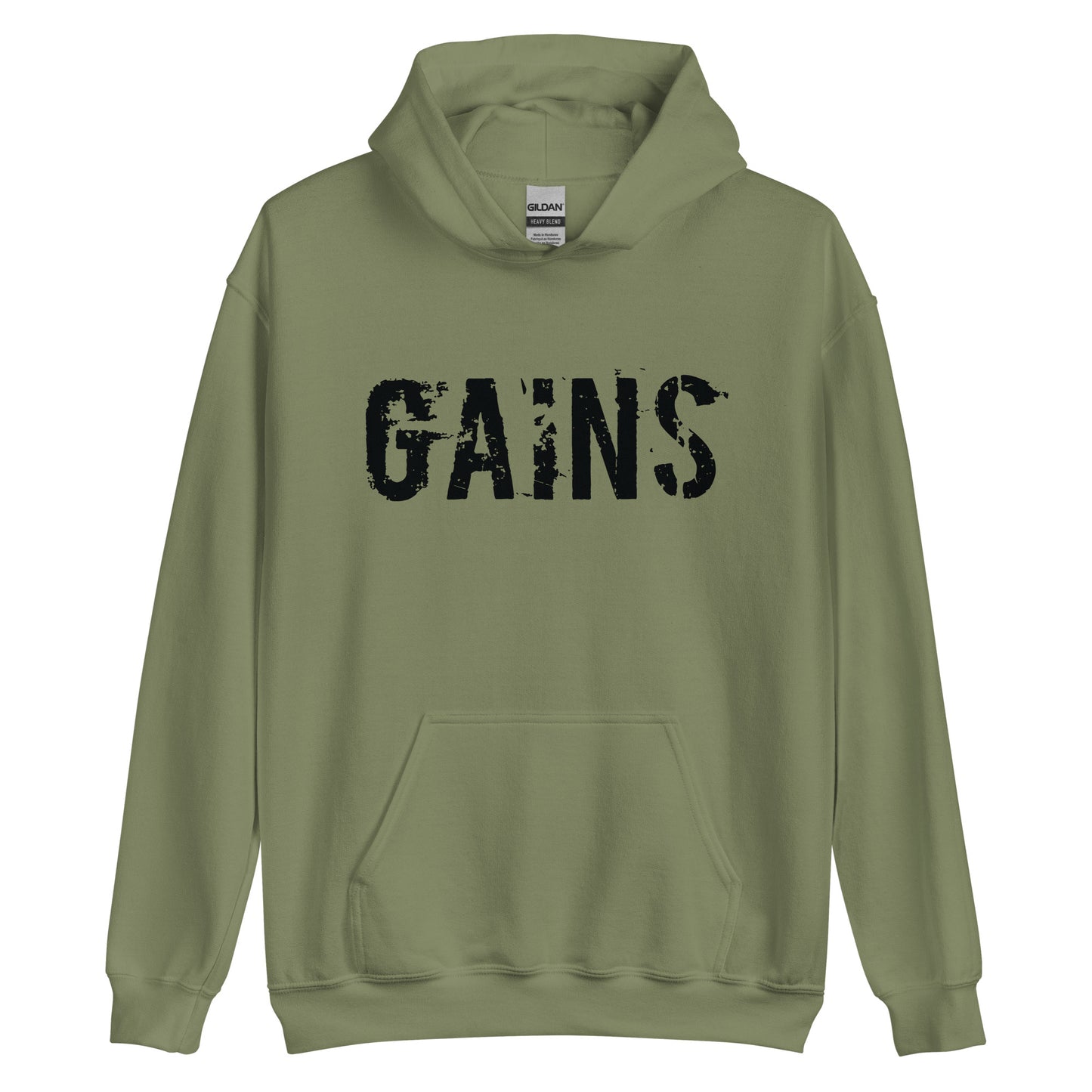 Gains Bodybuilding Fitness Hoodie Sweatshirt