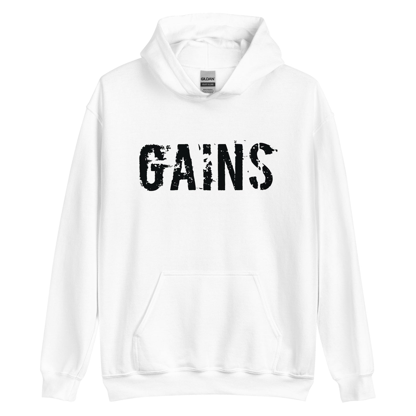 Gains Bodybuilding Fitness Hoodie Sweatshirt